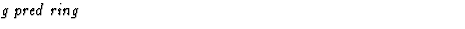 $\textstyle\parbox{\pboxargslen}{\em g pred ring \/}$